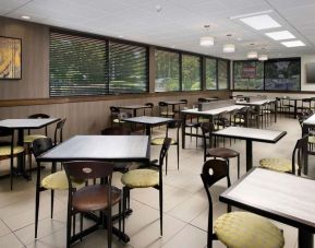 Comfortable dining and coworking space at Best Western Seattle Airport Hotel.
