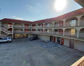 Parking area available at Colony Inn Universal Studios.