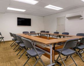 Professional meeting room at Comfort Inn & Suites Sea-Tac Airport.
