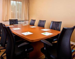 Professional meeting room at Fairfield Inn & Suites Houston Hobby Airport.