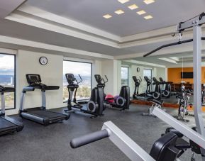 Well equipped fitness center at Hyatt Centric Campestre Leon.