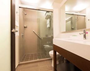 Private guest bathroom with shower at Hyatt Place Aguascalientes/Bonaterra.