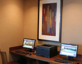 Dedicated business center with PC, internet, and printer at Hyatt Place Dallas Garland.