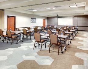 Professional meeting room at Hyatt Place Denver Airport.