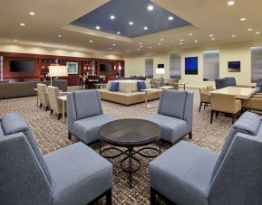 Comfortable dining and coworking space at Hyatt Regency Tulsa.