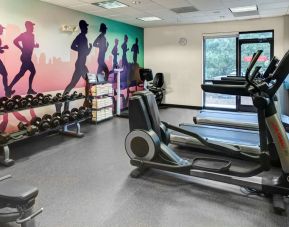 Well equipped fitness center at Hyatt Place Louisville - East.