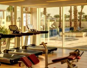 Well equipped fitness center at Park Hyatt Abu Dhabi Hotel & Villas.