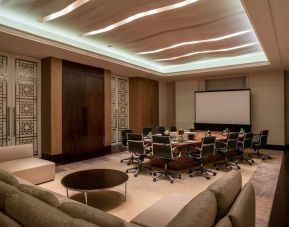 Professional meeting room at Park Hyatt Abu Dhabi Hotel & Villas.