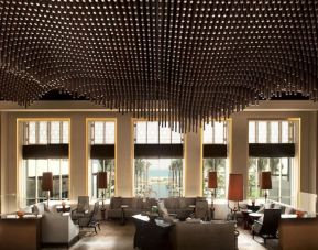 Comfortable dining and coworking space at Park Hyatt Abu Dhabi Hotel & Villas.