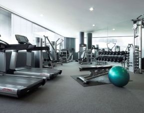 Well equipped fitness center at Hyatt Regency Perth.