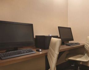 Dedicated business center with PC, internet, and printer at Hyatt Place Chicago/Hoffman Estates.