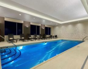 Stunning indoor pool at Hyatt Place Chicago Downtown/The Loop.