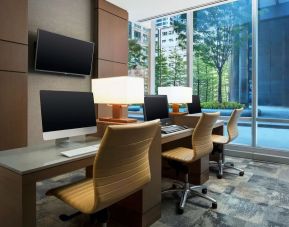 Dedicated business center with PC, internet, and printer at Hyatt Place Chicago Downtown/The Loop.