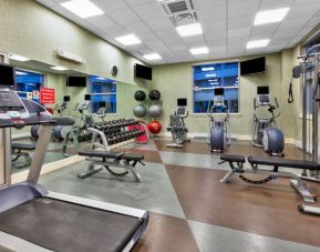 Holiday Inn St. John’s Conference Centre’s fitness facility has free weights and assorted exercise machines.