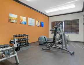 Well equipped fitness center at Comfort Suites Alexandria, LA.