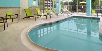 Stunning indoor pool at SpringHill Suites Atlanta Northwest.