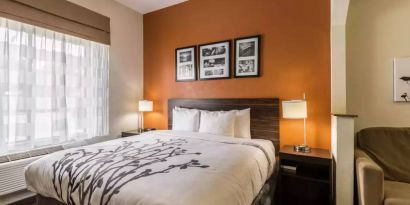 Day use room with natural light at Sleep Inn & Suites Stafford - Sugar Land.