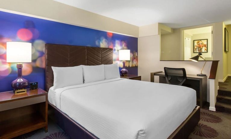 Comfortable king bedroom at The Chicago Hotel Collection - Magnificent Mile.