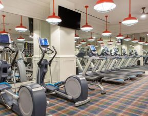 Well equipped fitness center at The Chicago Hotel Collection - Magnificent Mile.