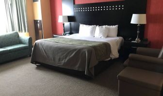Day use room with sofa at Travelodge Absecon Atlantic City.