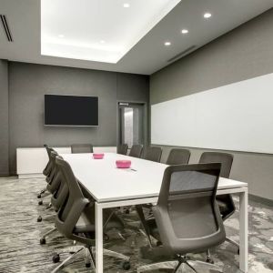 Professional meeting room at The Rose Hotel Chicago O’Hare, Tapestry Collection By Hilton.