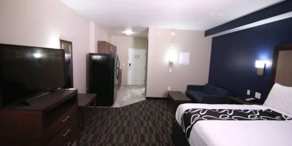 Day use room at Home Inn & Suites.