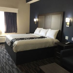 Day use room at Home Inn & Suites.