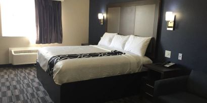 Day use room at Home Inn & Suites.
