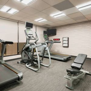 Fitness center available at Courtyard By Marriott Sarasota Bradenton Airport.