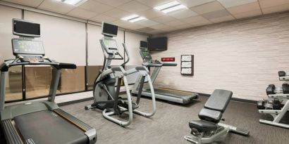 Fitness center available at Courtyard By Marriott Sarasota Bradenton Airport.