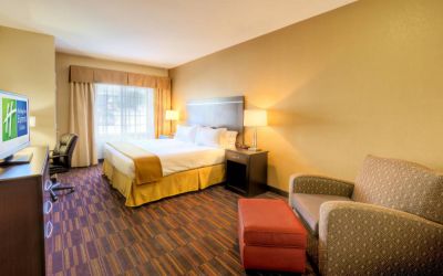 Day use room with work desk at Holiday Inn Express Granbury.