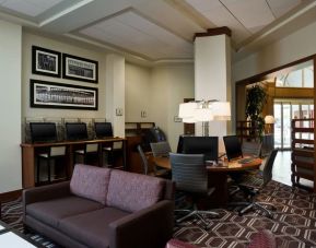 Dedicated business center and workspace at Sheraton Needham.