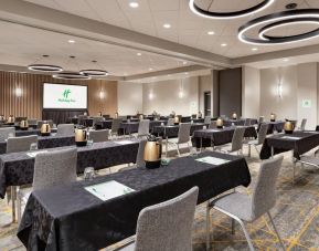 Professional conference and meeting room at Holiday Inn Houston Intercontinental Airport.