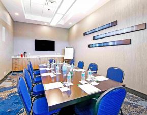 Professional meeting room at Holiday Inn & Suites Calgary Airport North.