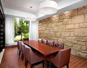 Professional meeting room at Sheraton Montreal Airport Hotel.