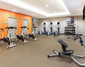 Well equipped fitness center at La Quinta Inn & Suites Chicago Downtown.