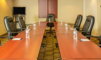 Professional meeting room at Comfort Inn Ottawa West.