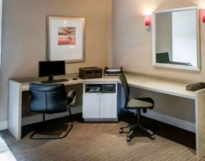 Dedicated business center with PC, internet, and printer at Best Western San Diego Zoo/SeaWorld Inn & Suites.