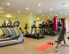 Well equipped fitness center at Nu Hotel - Brooklyn.