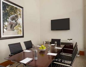 professional and bright-lit meeting room ideal for all business meetings at Homewood Suites by Hilton University City.