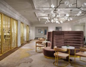 Lobby and coworking space at The Westin Philadelphia.