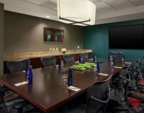 Professional meeting room at Hilton Garden Inn Washington DC / Georgetown Area.