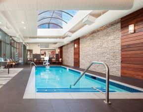 Lovely indoor pool at Courtyard By Marriott Boston Brookline.