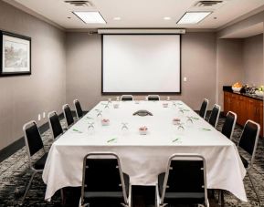 Professional meeting room at Courtyard By Marriott Boston Brookline.