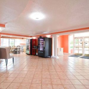 Lobby area at Relax Inn.