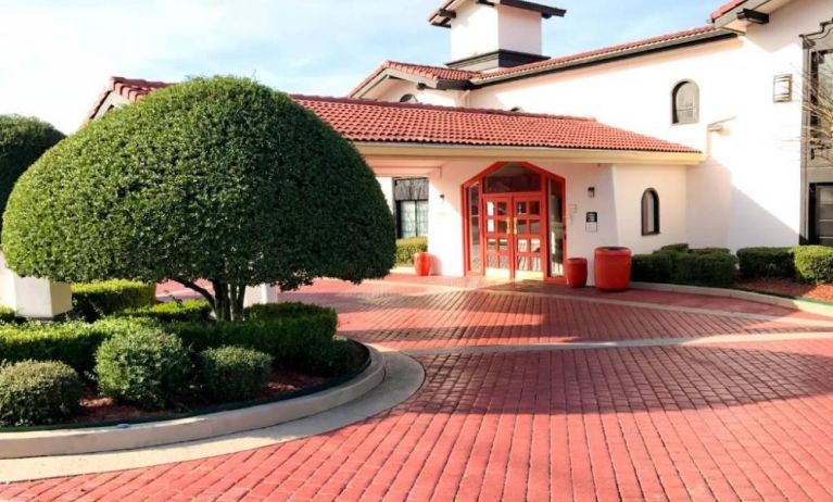 Hotel exterior at Relax Inn.