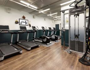 Well equipped fitness center at The Candler Hotel Atlanta, Curio Collection By Hilton.