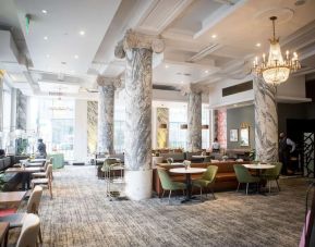 Lounge and coworking space at The Candler Hotel Atlanta, Curio Collection By Hilton.