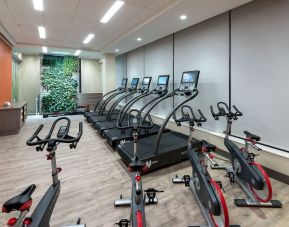 Well equipped fitness center at Even Hotel Brooklyn.