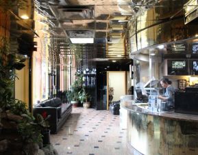 Lobby area at JFK INN.